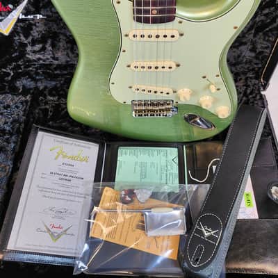 Fender Custom Shop 1959 Stratocaster Journeyman Relic, Time Machine Series, AAA Rosewood FB, Sage Green Metallic image 1