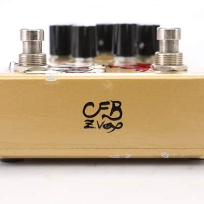 Zvex Fuzz Factory 7 Limited Gold Edition Fuzz Guitar Effects Pedal #50320 image 6