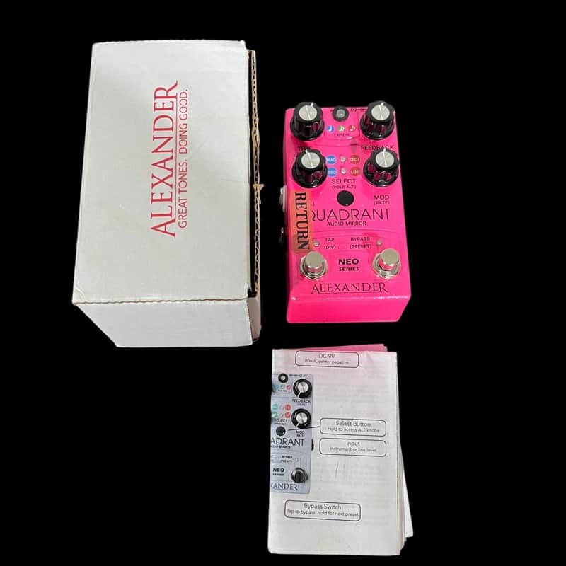 Alexander Pedals Quadrant Audio Mirror -x11506 image 1