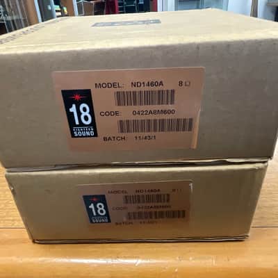 Eighteen Sound ND 1460A PAIR HI POWER DRIVER 8 hom image 17