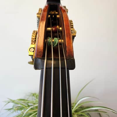 Used Krutz 550 series model B355 Upright 3/4 Size Bass with Bag + Bow image 7