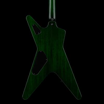 Dean USA ML Flame Top Kahler - Emerald Green Burst #21098 image 4