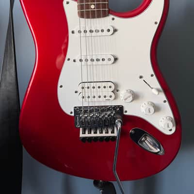 Fender Richie Sambora Signature Standard Stratocaster 1994 - 1998 - Crimson Red Metallic image 2