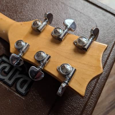 Electra 2258 Tree Of Life Set Neck Electric Guitar ?Prototype? 1970s Natural W/OHSC image 11
