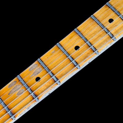 2025 Fender Stratocaster 1954 Custom Shop '54 Strat Journeyman Relic 70th Anniversary ~ Black image 7