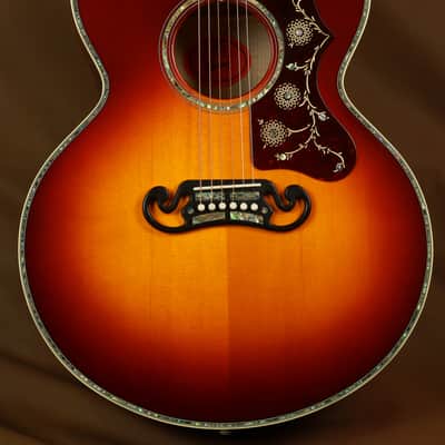 2017 Gibson SJ-200 Custom Vine Autumn Burst Acoustic Guitar J-200 image 3