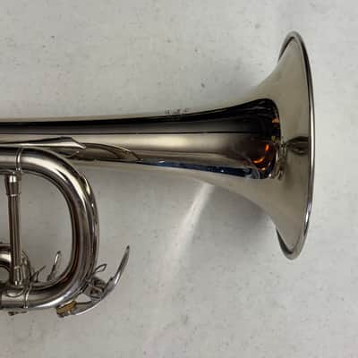 Conductor Silver-Plated Bb Trumpet – Excellent Condition – Case & Accessories image 3