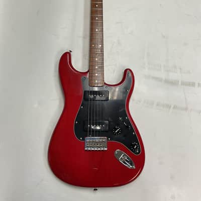 Fender Noventa Stratocaster 2021 Crimson Red Transparent image 2