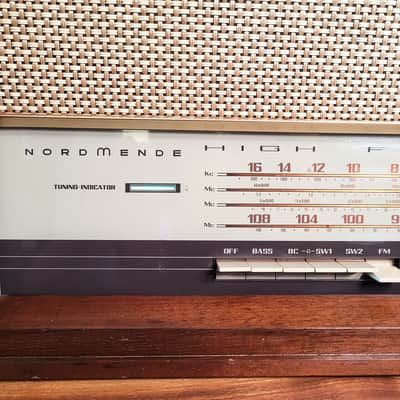 Nordmende Carmen C Tube Radio Vintage Rare Great Condition image 2