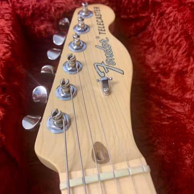 2021 Fender American Performer Telecaster Hum with Maple Fretboard 75TH ANNIVERSARY - Vintage White image 3
