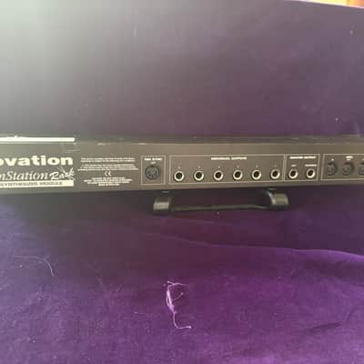 Novation Drum Station V2 5-Voice Rackmount Synthesizer 1995 - 1996 - Black with Orange Stripe image 2