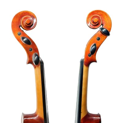 Handmade 4/4 Violin Outfit Italian Spruce, 1pc Maple Back, Rich Tone, Case & Bow image 5