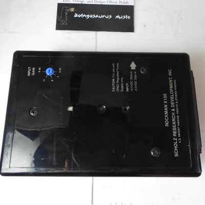 Vintage Rockman X100 Headphone Amplifier Amp Tom Scholz SR&D Free USA Ship image 6