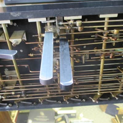 1968 Emmons D 10 Double Neck Push Pull Steel Guitar 8 Pedals 6 Knee Levers image 21