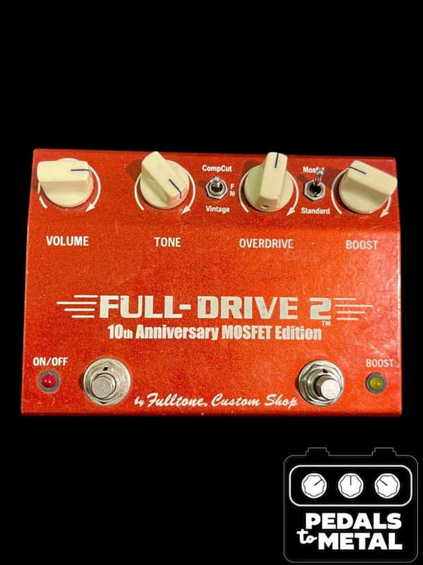 Fulltone Full-Drive 2 10th Anniversary MOSFET Overdrive | Reverb