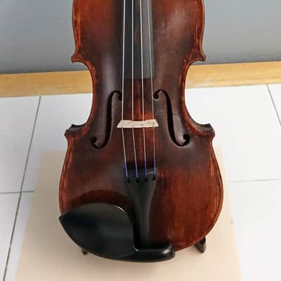 RESTORED ANTIQUE HOPF 4/4 GERMAN TRADE VIOLIN STRADIVARIUS COPY WITH CASE image 2