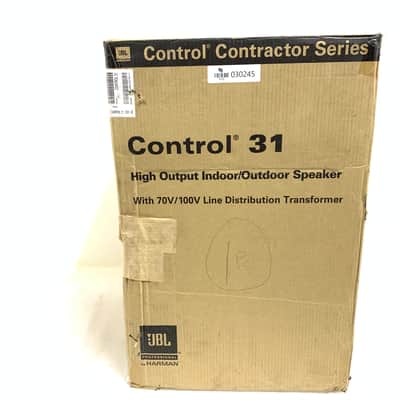 JBL Control-31 2Way High Output Indoor/Outdoor Monitor Spkr #030245 (One) image 10