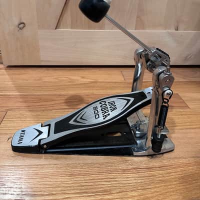 Tama HP200P Iron Cobra 200 Series Single Bass Drum Pedal 2010s - Black/Chrome image 1