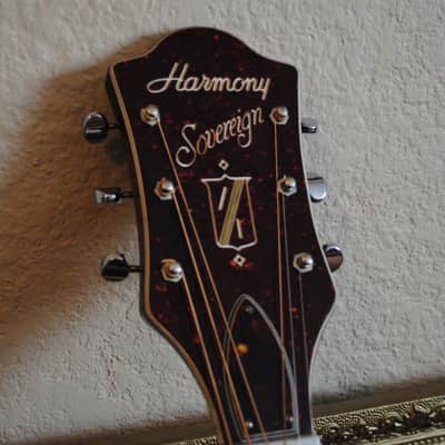 Harmony Sovereign H1266 1969 3 Tone Sunburst image 4