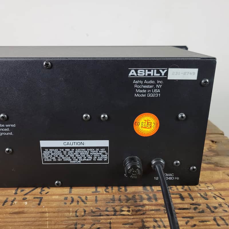Ashly Graphic Equalizer 31-Band Stereo | Reverb GQ231 GQX-3102