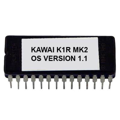 Kawai K1R II - Version 1.1 Firmware Upgrade Update OS EPROM for K1-R MK2 Rack Chip