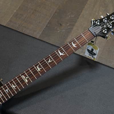 2007 PRS Singlecut Trem Electric Guitar Charcoal Flame + OHSC image 8