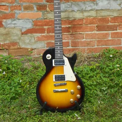 Epiphone Les Paul 100 LP100 Electric Guitar Vintage Sunburst Finish Seller Refurbished image 1