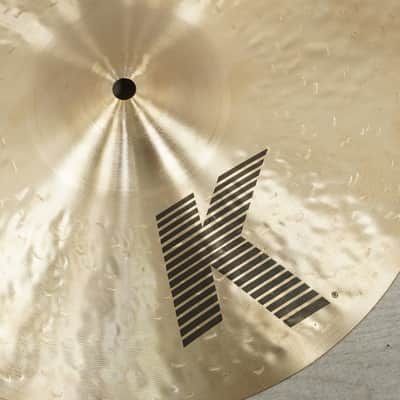 Used Zildjian 14" K Custom Dark Hi Hat Cymbal Pair image 6