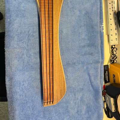 MihaDo Custom Fretless Travel Bass – 22” Scale – Handmade – Includes Spare Electronics image 1