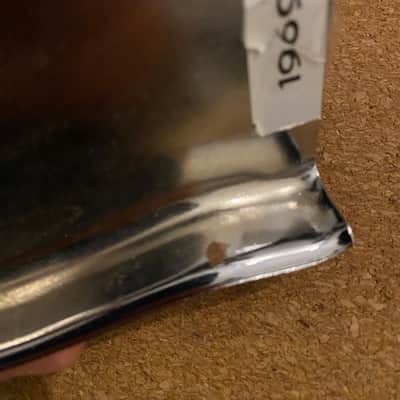 Vintage Fender Telecaster "Ashtray" Bridge Cover - Original 1969 Chrome image 6