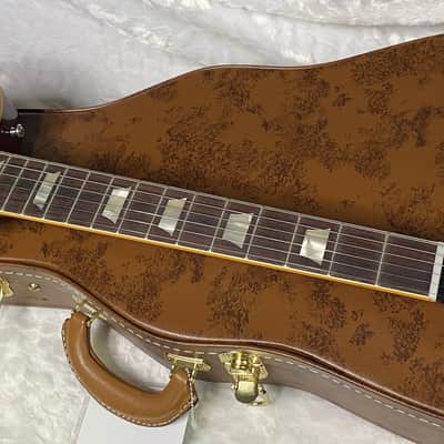 NEW ! Gibson Custom Shop 1959 Les Paul - Golden Poppy Burst - Authorized Dealer - Hand Picked Curly Maple Flame Top - VOS - 8.6 lbs - G07179 image 5