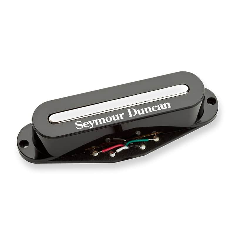 Mint Seymour Duncan STK-S2n Hot Single Coil Guitar Pickup for Strat in Black image 1