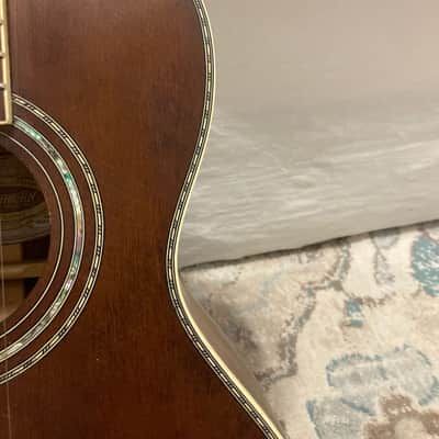 Washburn R314KK Spruce/Trembesi Parlor 2016 - Natural image 8