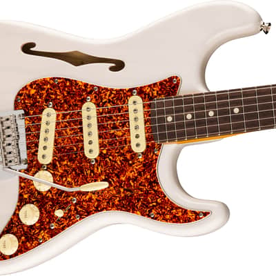 Fender American Professional II Stratocaster Thinline 2024 - Present - White Blonde image 2