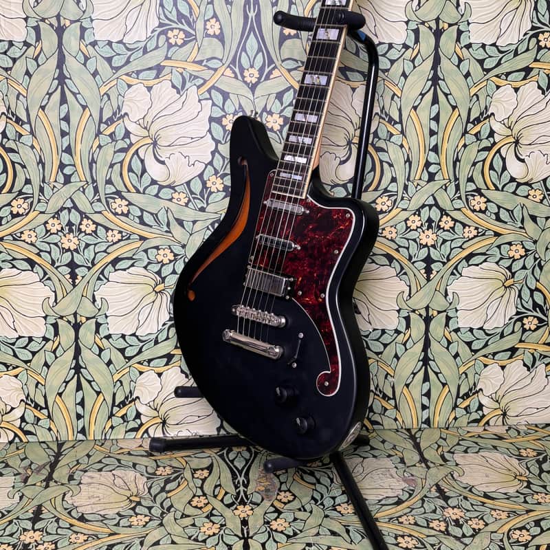 D'Angelico Deluxe Bedford SH Matte Black