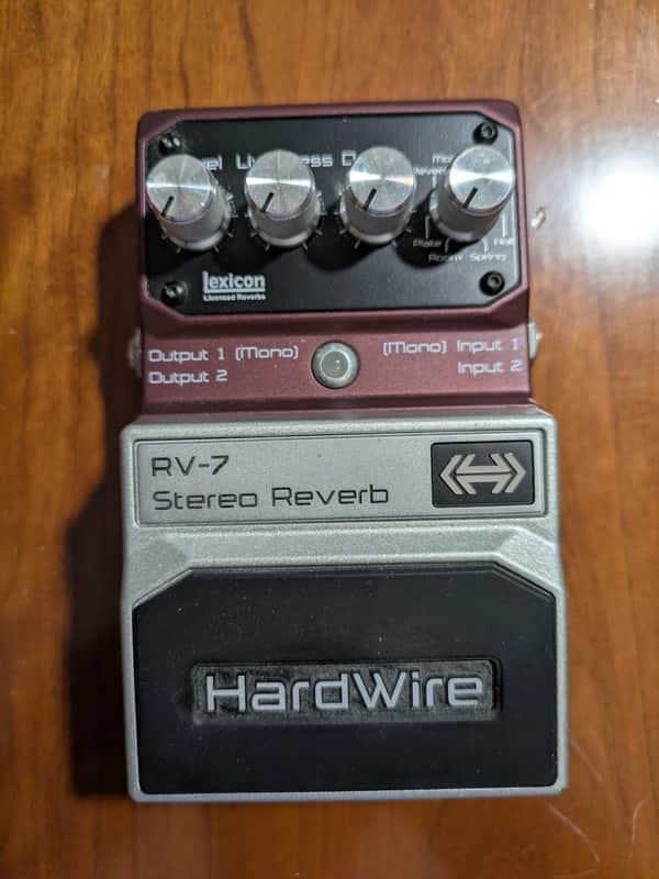 DigiTech Hardwire RV-7 Stereo Reverb