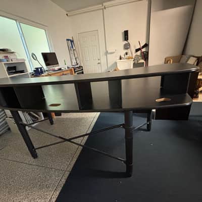 RAB Audio ProRak MK 88 Music Production Desk 2020's - Black image 4