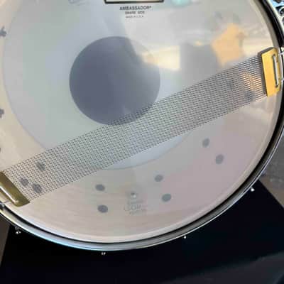 ~WOW!~ Pork Pie USA Custom 6.5x14 Quilted Hickory Snare Drum (Rm 4) image 5