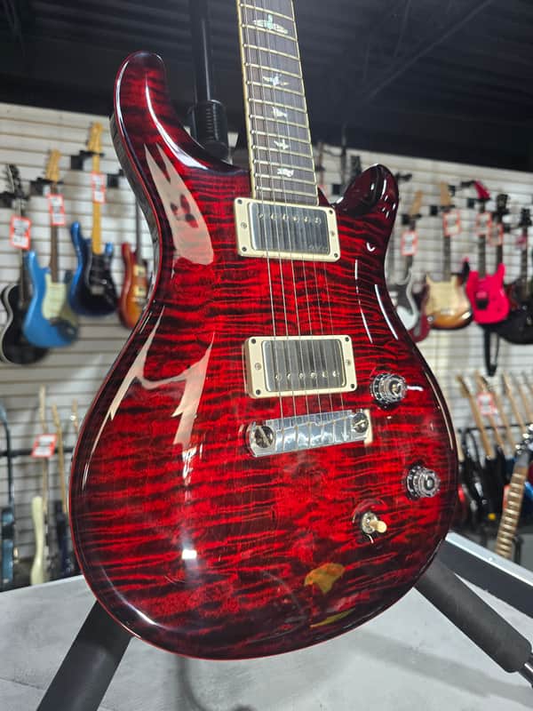 PRS McCarty Electric Guitar - Fire Red Wrap w/OHSC & PLEK*D #317 image 1