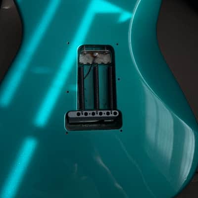 1993 Fender American Stratocaster | Caribbean Mist image 7