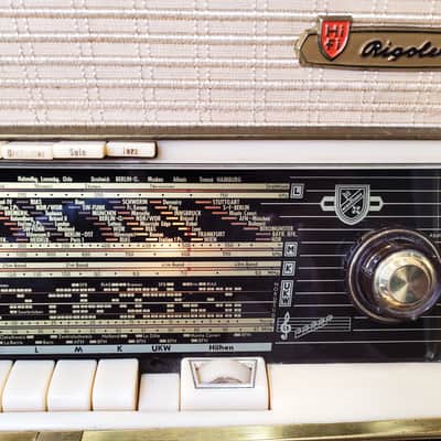 Nordmende Rigoletto 59 Vintage Tube Radio Very Rare Great Working image 2