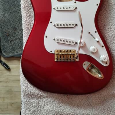 Fender Yngwie malmsteen loaded body 2010 - Red image 8