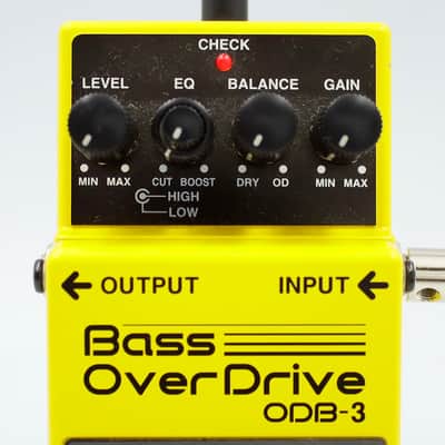 Boss ODB-3 Bass Over Drive With Original Box Guitar Effect Pedal CL34873 image 3