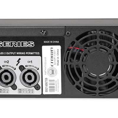 Crown Pro XTI1002 XTI 1002 1000w Professional Power Amplifier Amp, Advanced DSP image 3