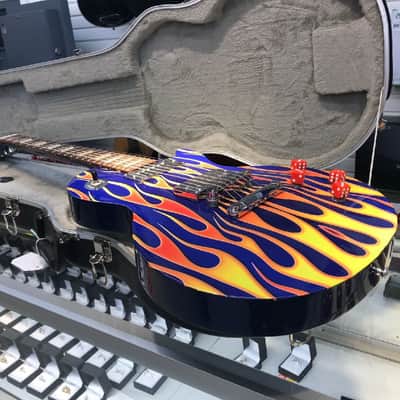 Gibson Les Paul Special Edition Super Custom Flame Casino Dice Las Vegas Edition Guitar image 3
