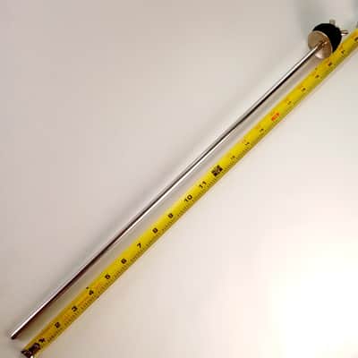 Ludwig/Leedy 5/16x21" Rod Straight Arm Chrome Cymbal Holder Mount Vintage30s USA image 1