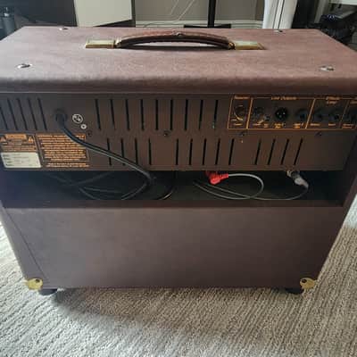 Crate CA125 125-Watt 2x8" Acoustic Guitar Combo with Tweeter 2000s - Brown image 5