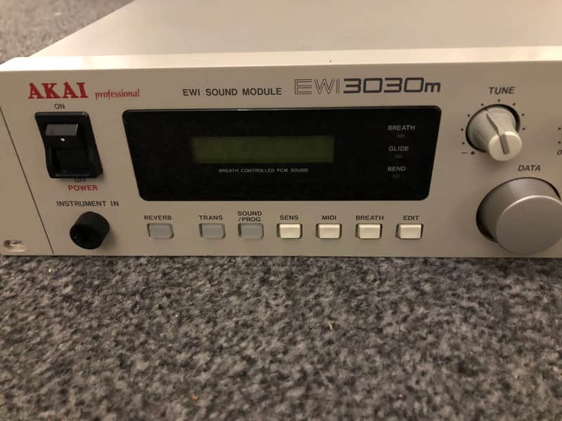 Akai EWI3030m - 1980s Sound Module for Wind Controllers and Midi