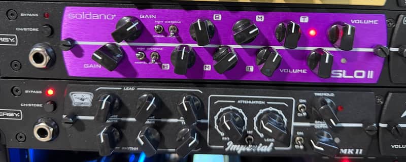 SYN-2 Rack Mount Preamp & Soldano SLO II Limited Edition Module image 1