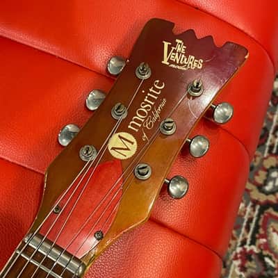 Mosrite 1966 The Ventures Model Mark I Matching Head Metallic Red (06/05) image 8